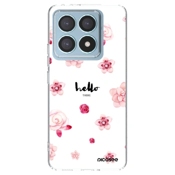 Picasee átlátszó szilikon tok az alábbi mobiltelefonokra Xiaomi 14T Pro - Hello there