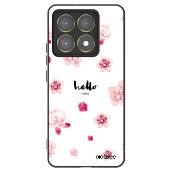 Picasee fekete szilikon tok az alábbi mobiltelefonokra Xiaomi 14T - Hello there