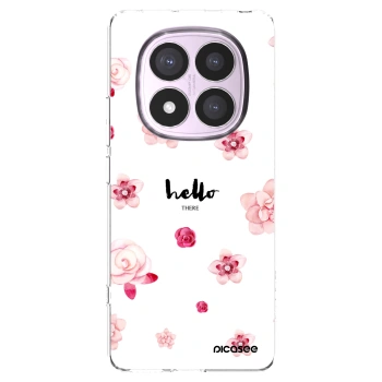 Picasee átlátszó szilikon tok az alábbi mobiltelefonokra Xiaomi Redmi Note 14 Pro 5G - Hello there