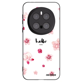 Picasee fekete szilikon tok az alábbi mobiltelefonokra Honor Magic7 Pro 5G - Hello there