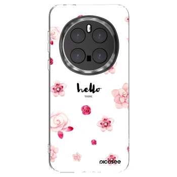 Picasee átlátszó szilikon tok az alábbi mobiltelefonokra Honor Magic7 Pro 5G - Hello there