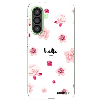 Picasee átlátszó szilikon tok az alábbi mobiltelefonokra Samsung Galaxy A26 5G A266B - Hello there