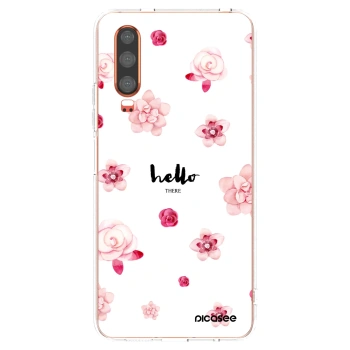 Picasee átlátszó szilikon tok az alábbi mobiltelefonokra Huawei P30 - Hello there