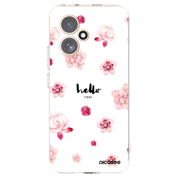 Picasee átlátszó szilikon tok az alábbi mobiltelefonokra Honor 400 5G - Hello there