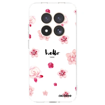 Picasee átlátszó szilikon tok az alábbi mobiltelefonokra Xiaomi Redmi Note 15 Pro 4G - Hello there