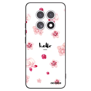 Picasee fekete szilikon tok az alábbi mobiltelefonokra Xiaomi Redmi Note 15 - Hello there