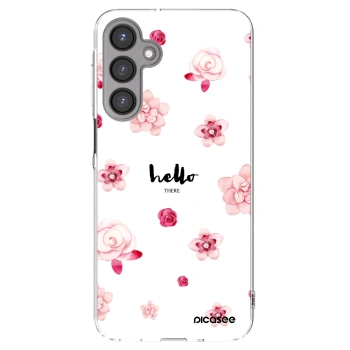 Picasee átlátszó szilikon tok az alábbi mobiltelefonokra Samsung Galaxy A16 4G - Hello there