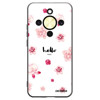 Picasee fekete szilikon tok az alábbi mobiltelefonokra Honor Magic8 Lite 5G - Hello there