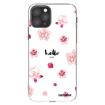 Picasee átlátszó szilikon tok az alábbi mobiltelefonokra Apple iPhone 11 Pro - Hello there