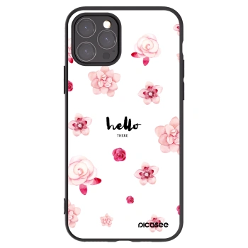 Picasee fekete szilikon tok az alábbi mobiltelefonokra Apple iPhone 11 Pro - Hello there