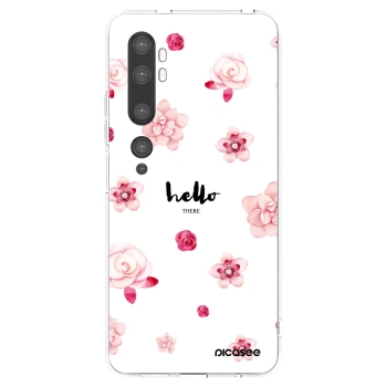 Picasee átlátszó szilikon tok az alábbi mobiltelefonokra Xiaomi Mi Note 10 (Pro) - Hello there