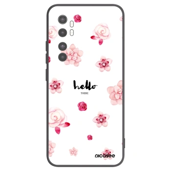 Picasee fekete szilikon tok az alábbi mobiltelefonokra Xiaomi Mi Note 10 Lite - Hello there