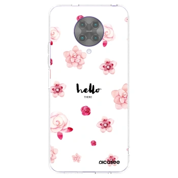 Picasee átlátszó szilikon tok az alábbi mobiltelefonokra Xiaomi Poco F2 Pro - Hello there