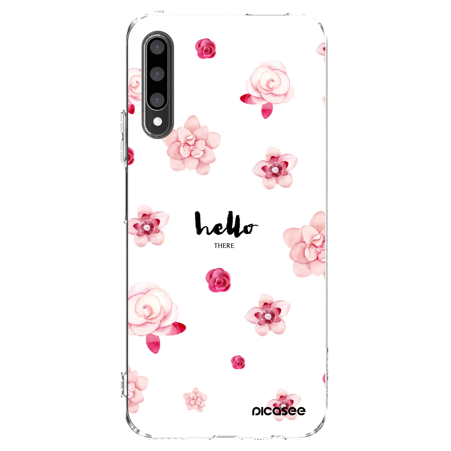 Picasee átlátszó szilikon tok az alábbi mobiltelefonokra Honor 9X Pro - Hello there