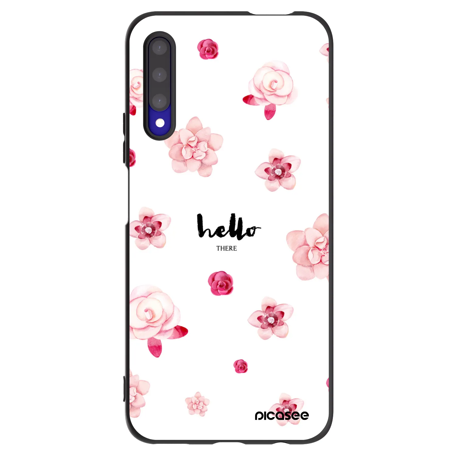 Picasee fekete szilikon tok az alábbi mobiltelefonokra Honor 9X Pro - Hello there