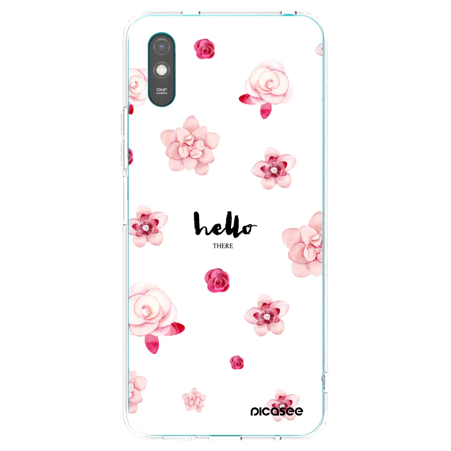 Picasee átlátszó szilikon tok az alábbi mobiltelefonokra Xiaomi Redmi 9A - Hello there