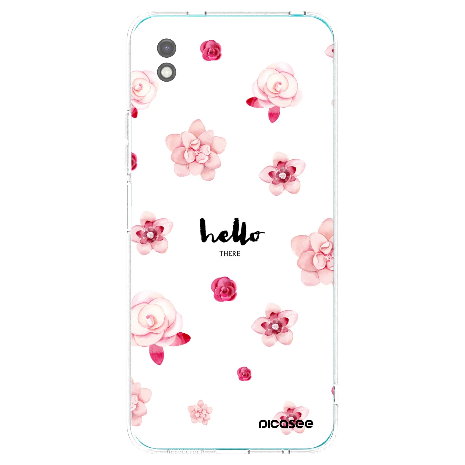 Picasee fekete szilikon tok az alábbi mobiltelefonokra Xiaomi Redmi 9A - Hello there