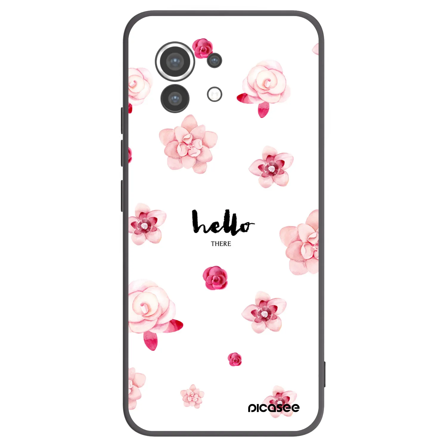 Picasee fekete szilikon tok az alábbi mobiltelefonokra Xiaomi Mi 11 - Hello there