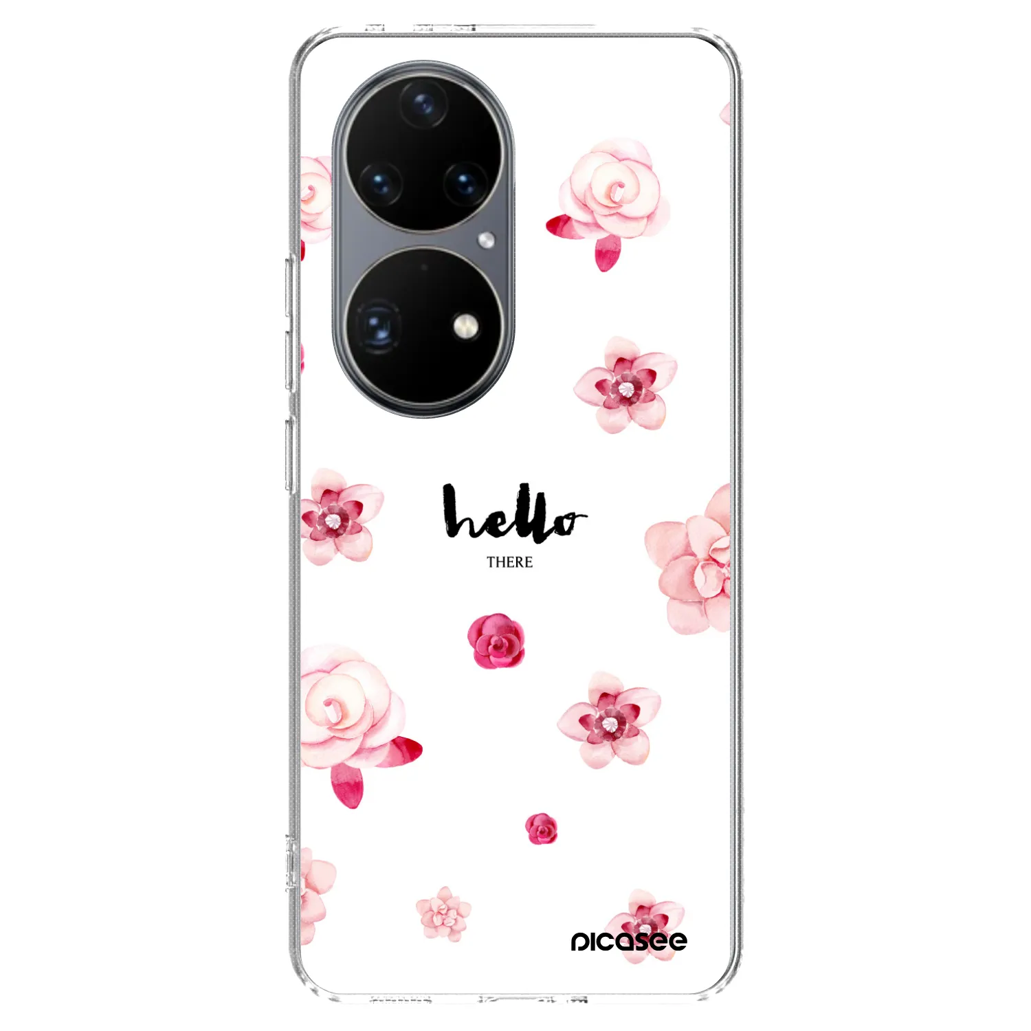 Picasee átlátszó szilikon tok az alábbi mobiltelefonokra Huawei P50 - Hello there