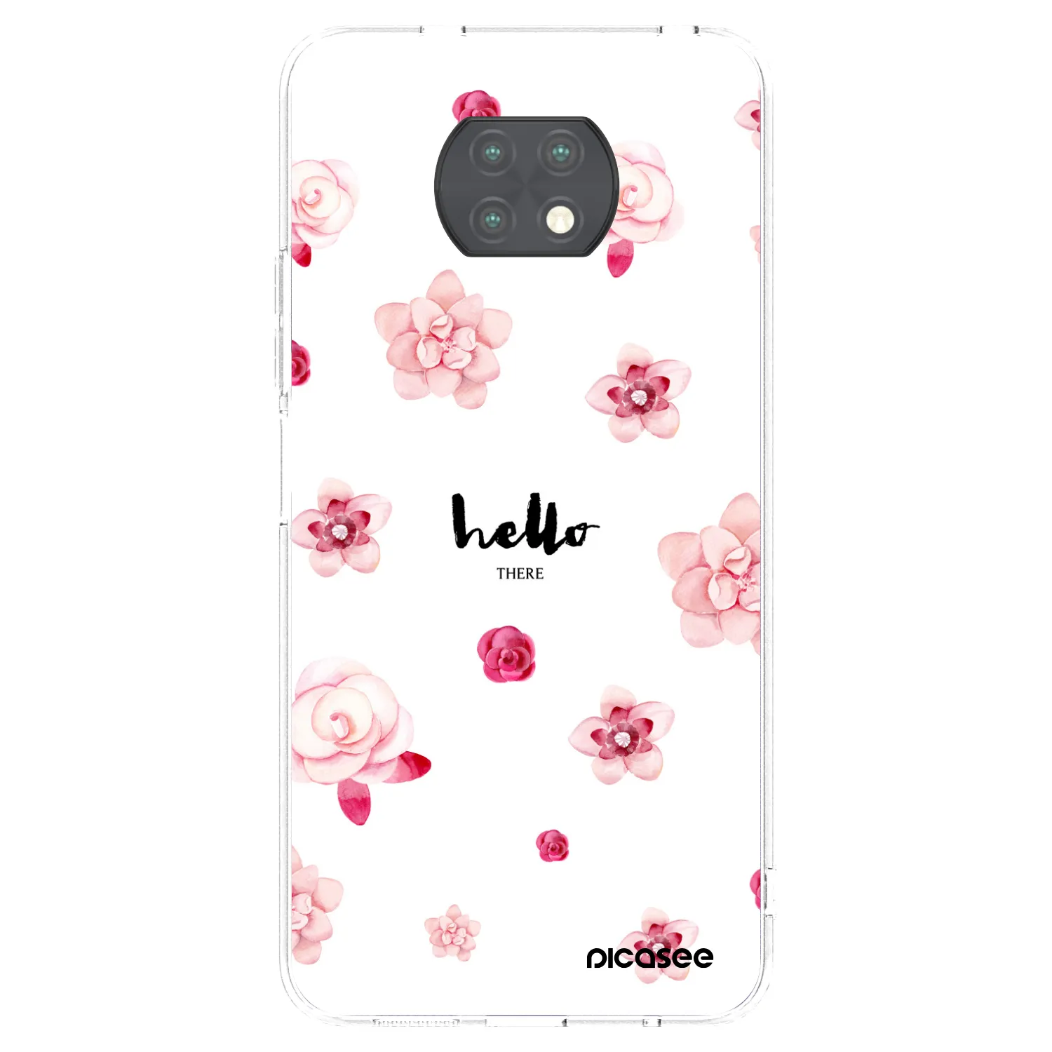 Picasee átlátszó szilikon tok az alábbi mobiltelefonokra Xiaomi Redmi Note 9T - Hello there