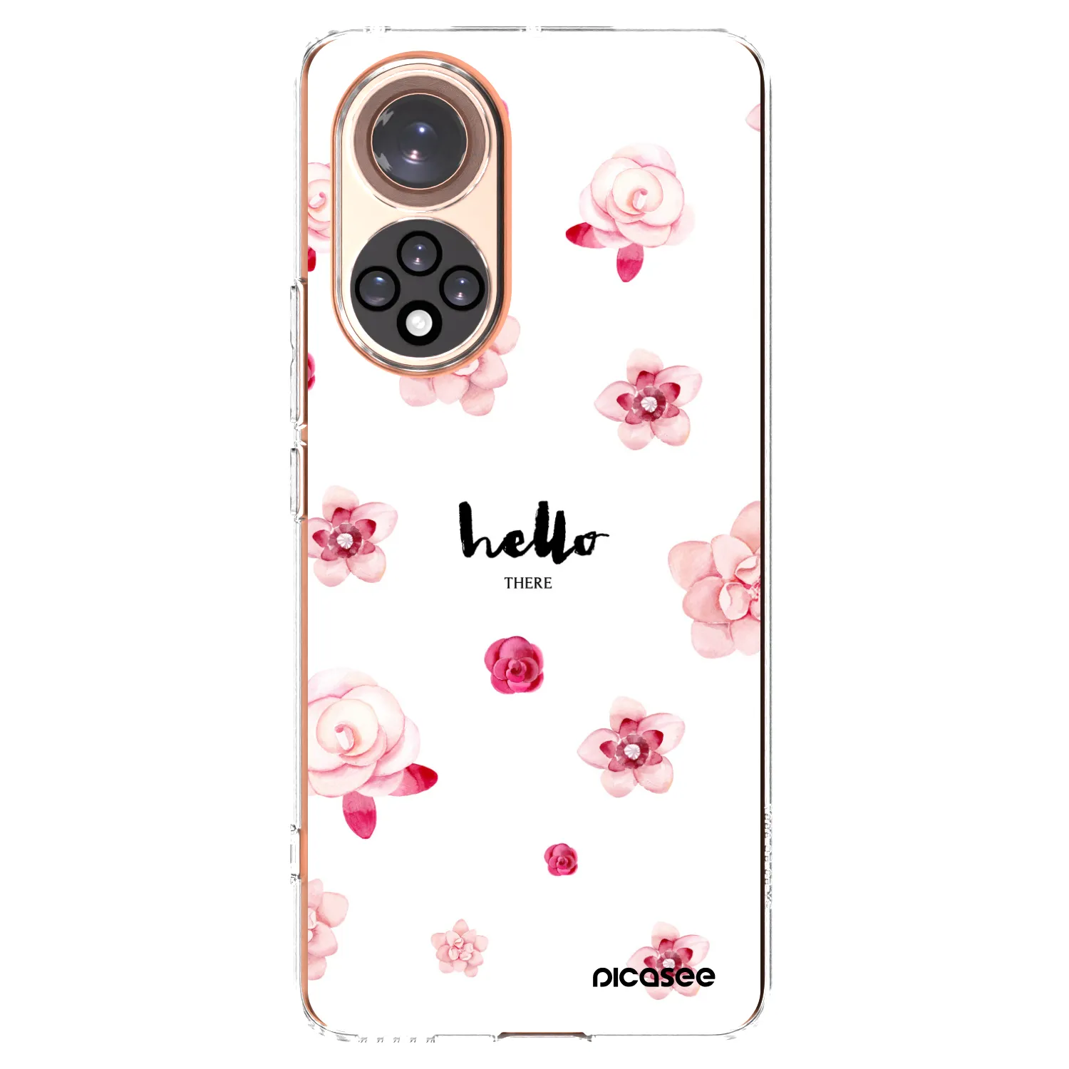 Picasee átlátszó szilikon tok az alábbi mobiltelefonokra Huawei Nova 9 - Hello there