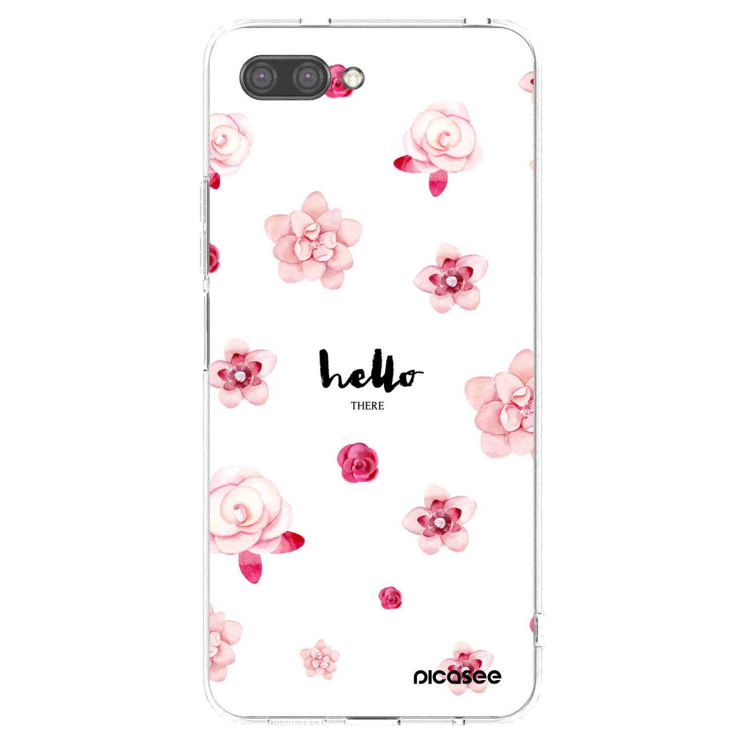 Picasee átlátszó szilikon tok az alábbi mobiltelefonokra Honor 10 - Hello there