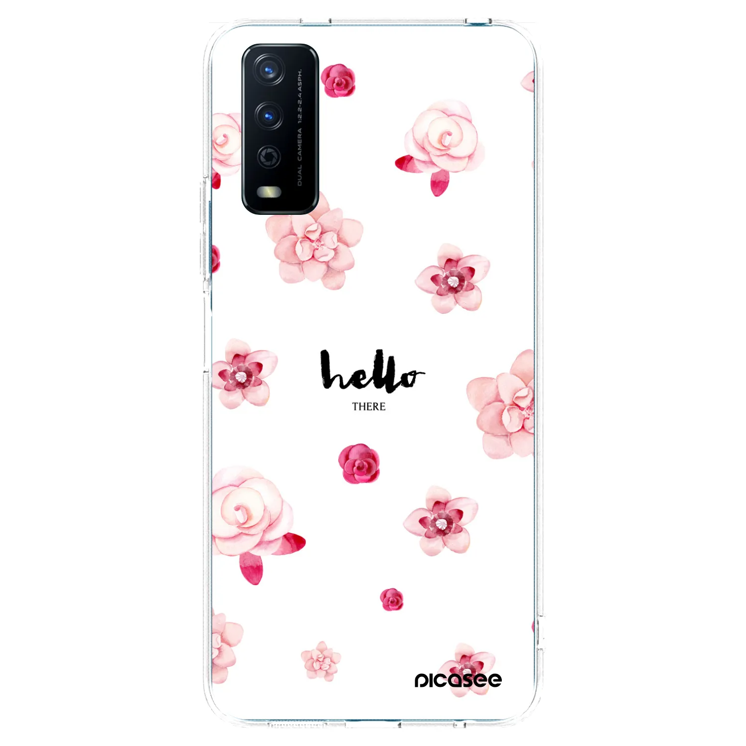 Picasee átlátszó szilikon tok az alábbi mobiltelefonokra Vivo Y11s - Hello there