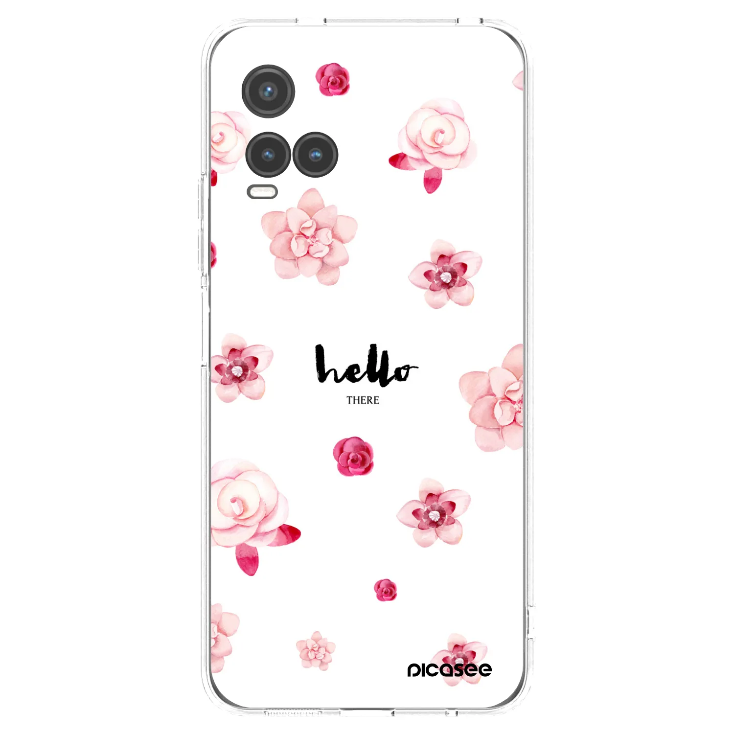 Picasee átlátszó szilikon tok az alábbi mobiltelefonokra Vivo Y33s - Hello there