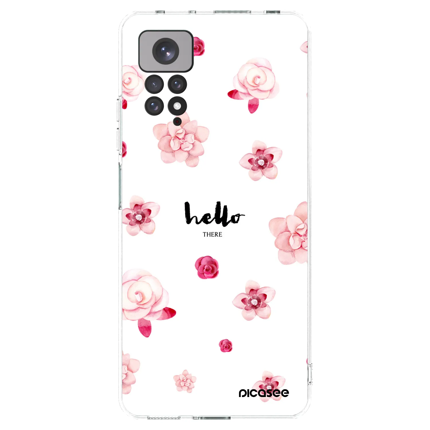 Picasee átlátszó szilikon tok az alábbi mobiltelefonokra Xiaomi Redmi Note 11 - Hello there