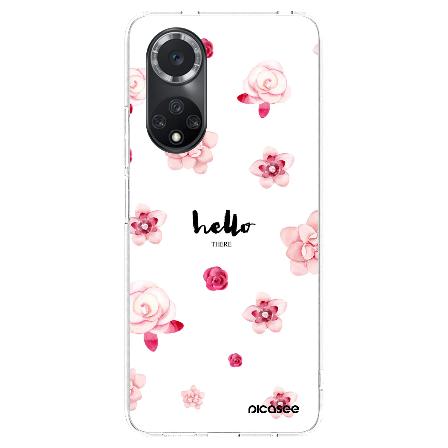 Picasee átlátszó szilikon tok az alábbi mobiltelefonokra Huawei Nova 9 SE - Hello there