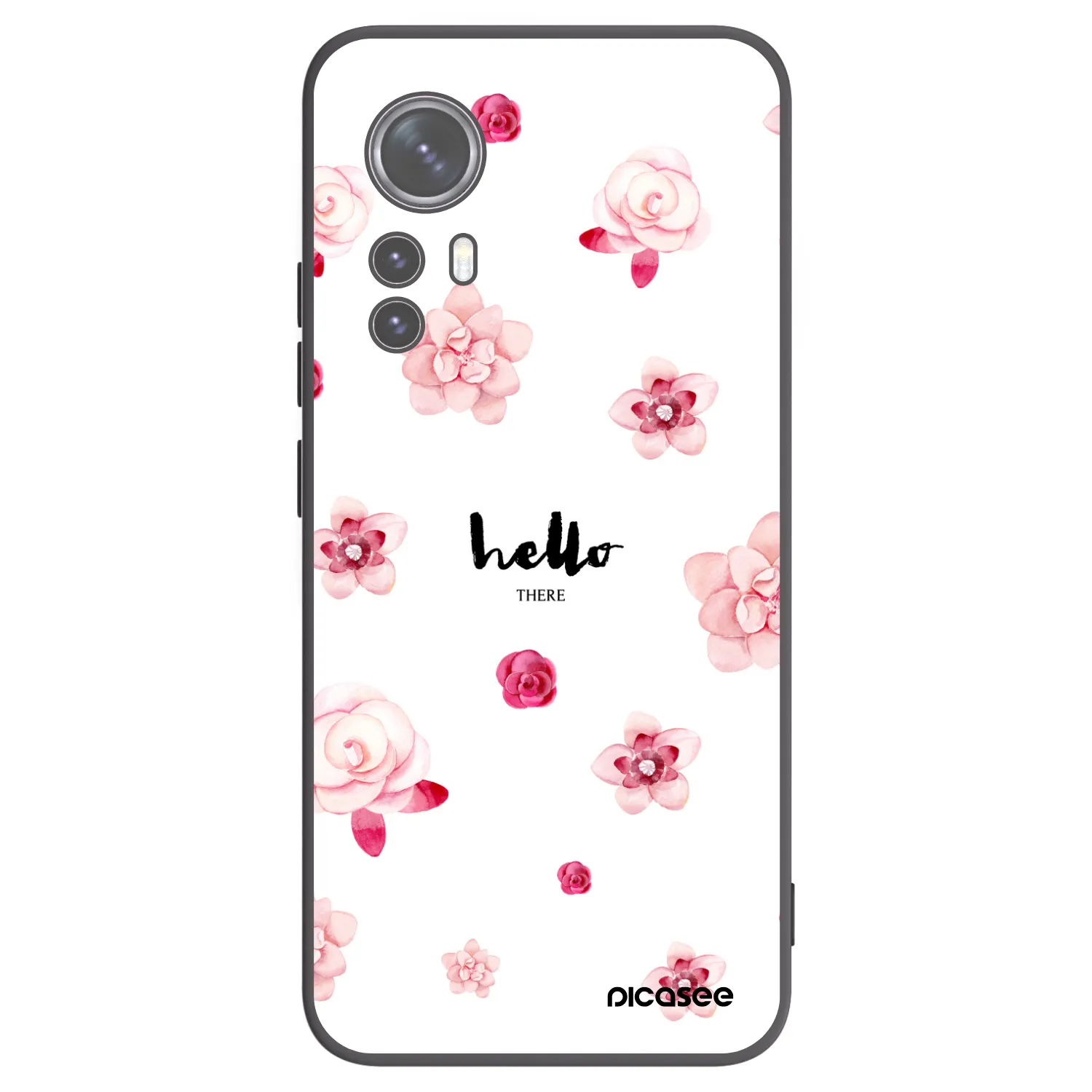 Picasee fekete szilikon tok az alábbi mobiltelefonokra Xiaomi 12X - Hello there