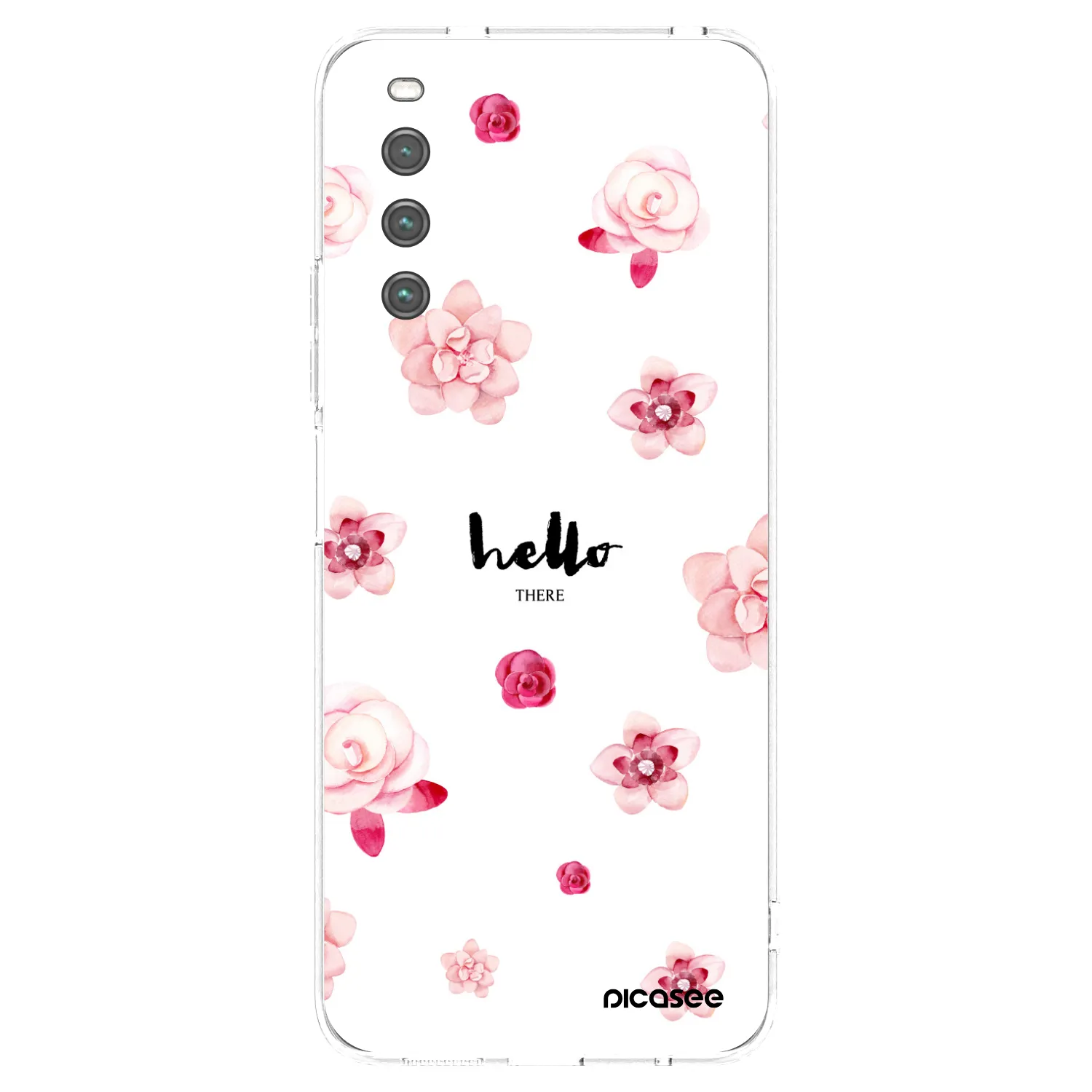 Picasee átlátszó szilikon tok az alábbi mobiltelefonokra Sony Xperia 10 IV 5G - Hello there