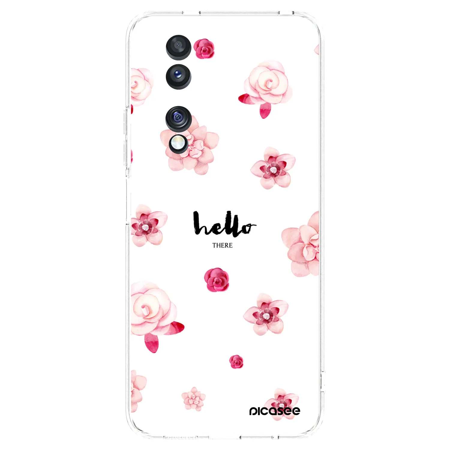 Picasee átlátszó szilikon tok az alábbi mobiltelefonokra Honor 70 - Hello there