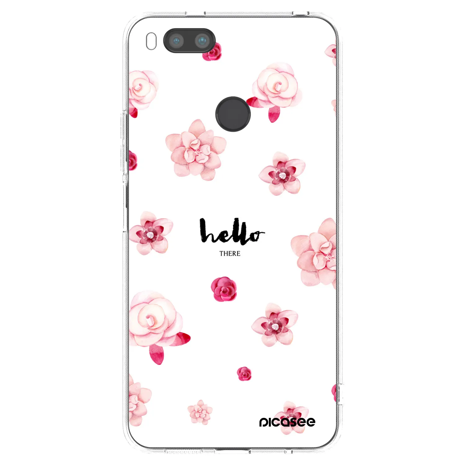 Picasee átlátszó szilikon tok az alábbi mobiltelefonokra Xiaomi Redmi A1 - Hello there