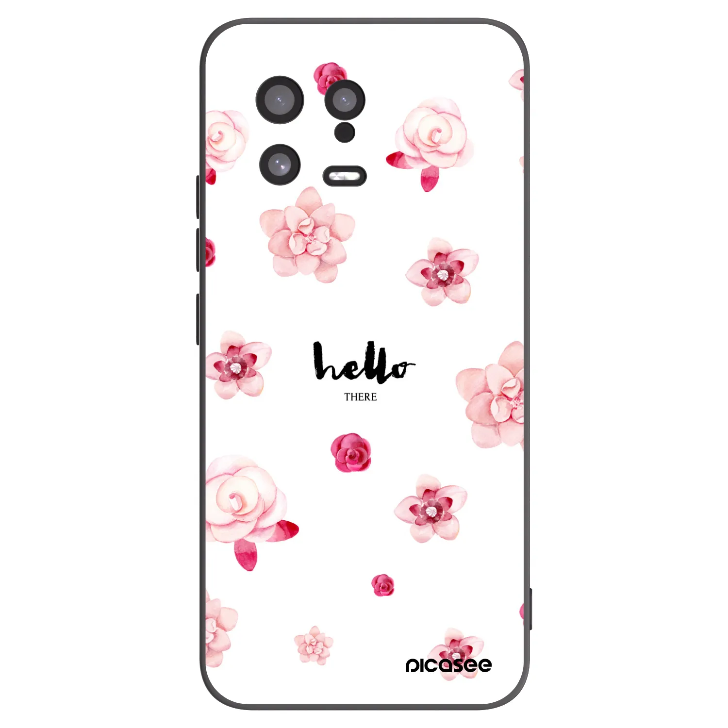 Picasee fekete szilikon tok az alábbi mobiltelefonokra Xiaomi 13 - Hello there