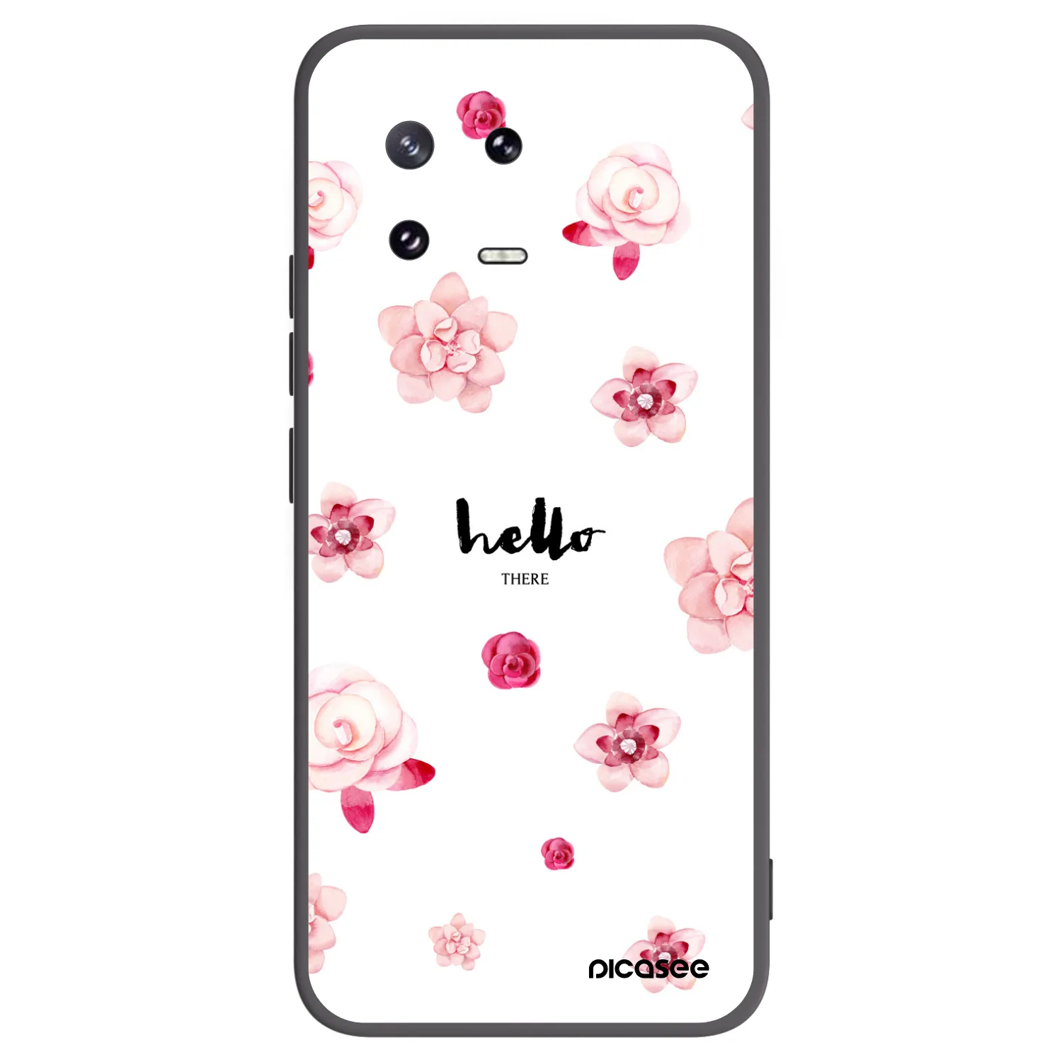 Picasee fekete szilikon tok az alábbi mobiltelefonokra Xiaomi 13 Pro - Hello there