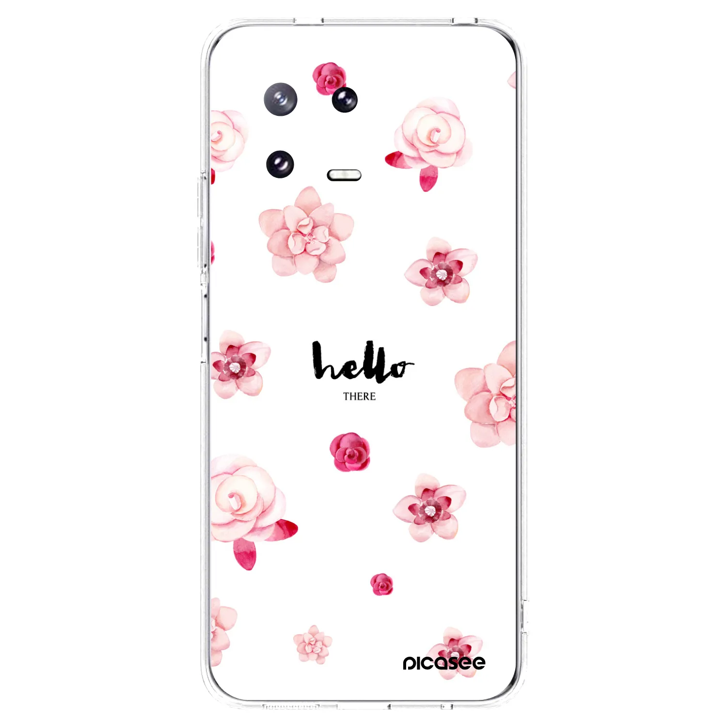 Picasee átlátszó szilikon tok az alábbi mobiltelefonokra Xiaomi 13 Pro - Hello there