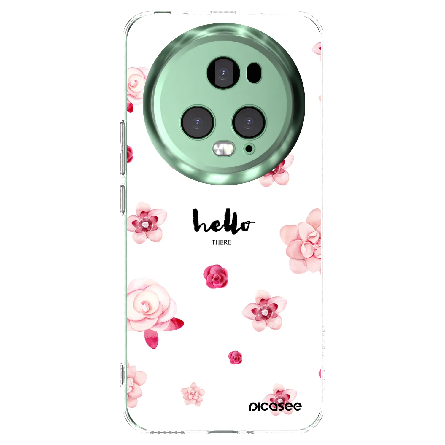 Picasee átlátszó szilikon tok az alábbi mobiltelefonokra Honor Magic5 Pro - Hello there