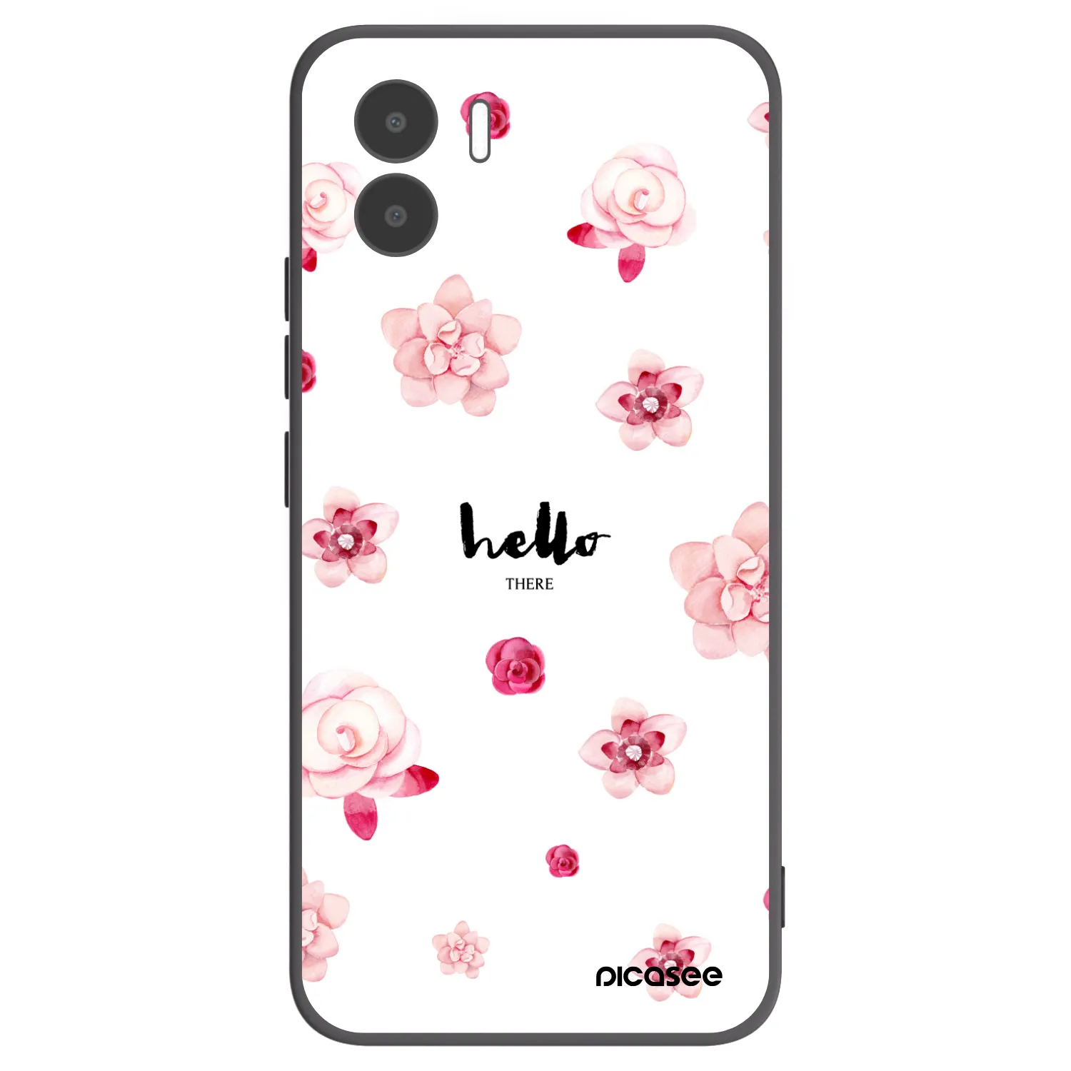 Picasee fekete szilikon tok az alábbi mobiltelefonokra Xiaomi Redmi A2 - Hello there