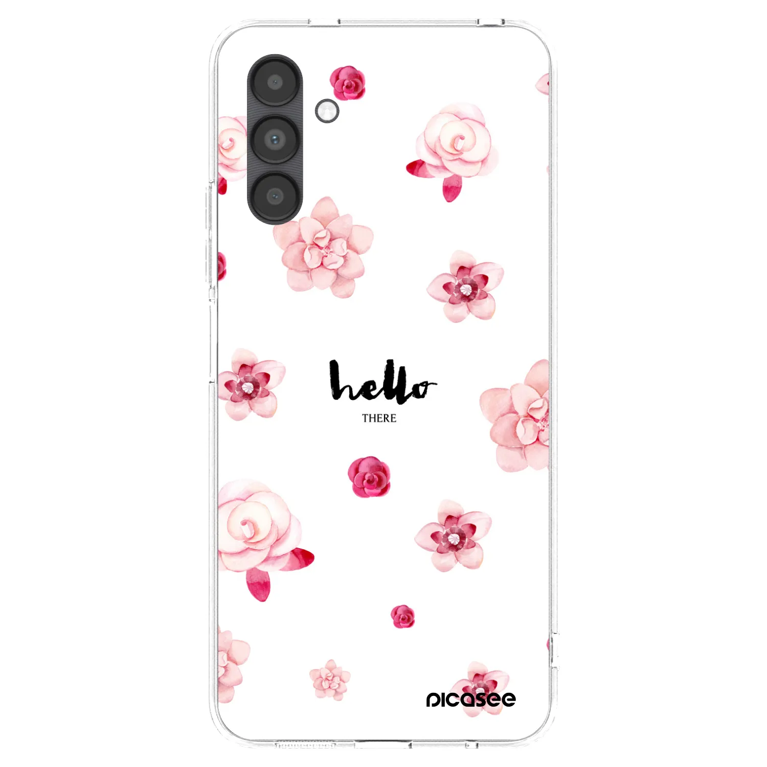 Picasee átlátszó szilikon tok az alábbi mobiltelefonokra Samsung Galaxy A04s A047F - Hello there