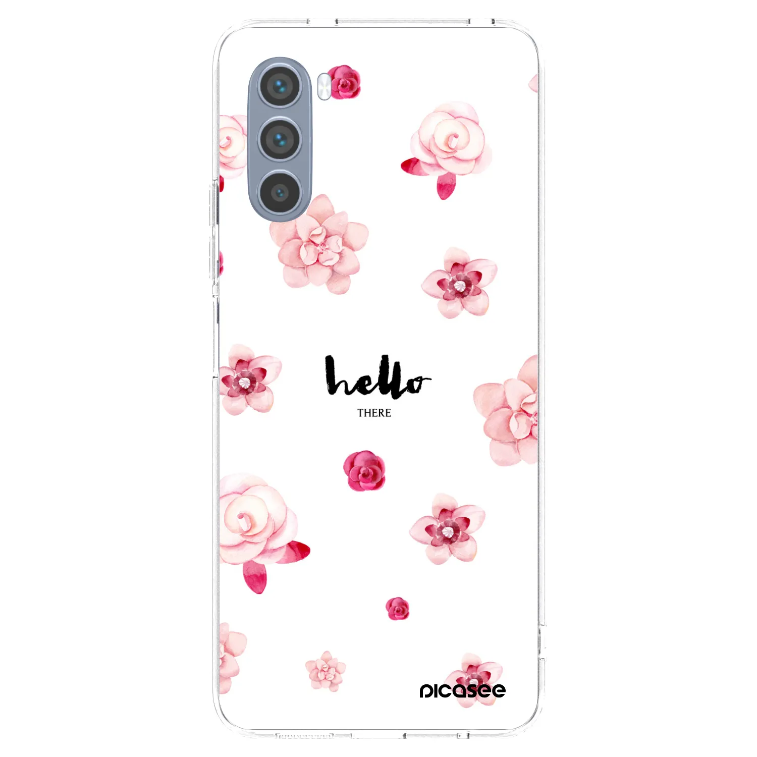 Picasee átlátszó szilikon tok az alábbi mobiltelefonokra Motorola Moto G62 - Hello there