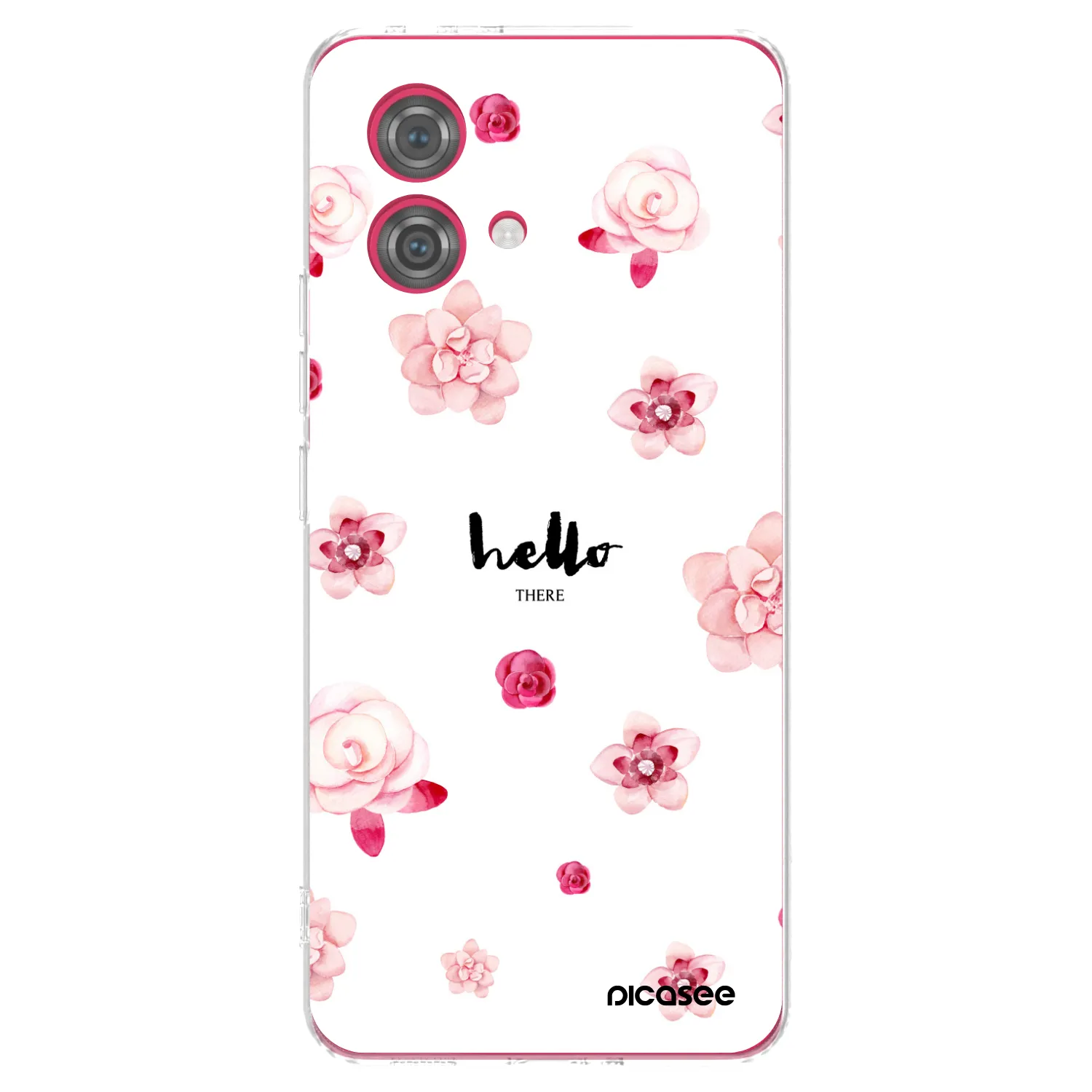 Picasee átlátszó szilikon tok az alábbi mobiltelefonokra Motorola Moto G84 5G - Hello there