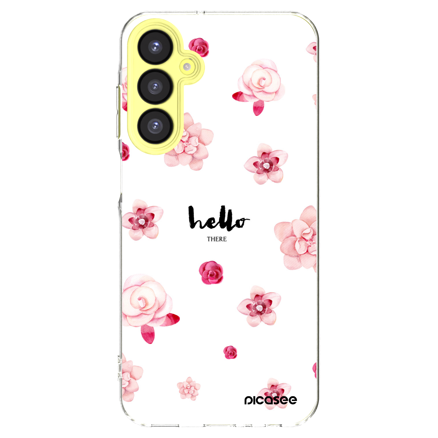 Picasee átlátszó szilikon tok az alábbi mobiltelefonokra Samsung Galaxy A25 A256B 5G - Hello there