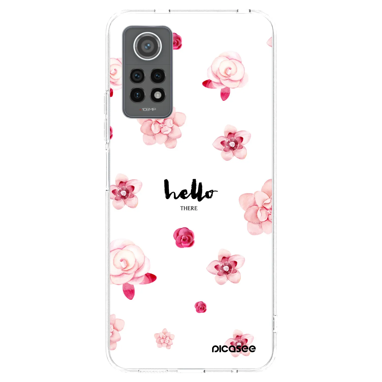 Picasee átlátszó szilikon tok az alábbi mobiltelefonokra Xiaomi Redmi Note 12 Pro 4G - Hello there