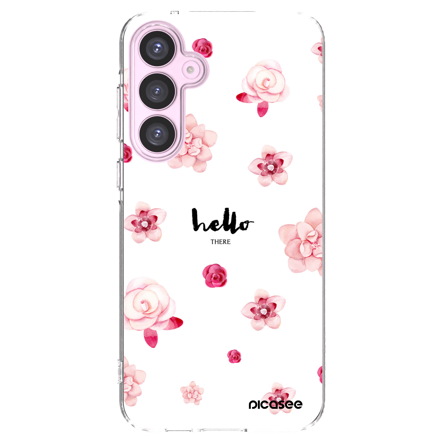 Picasee átlátszó szilikon tok az alábbi mobiltelefonokra Samsung Galaxy A55 5G A556B - Hello there