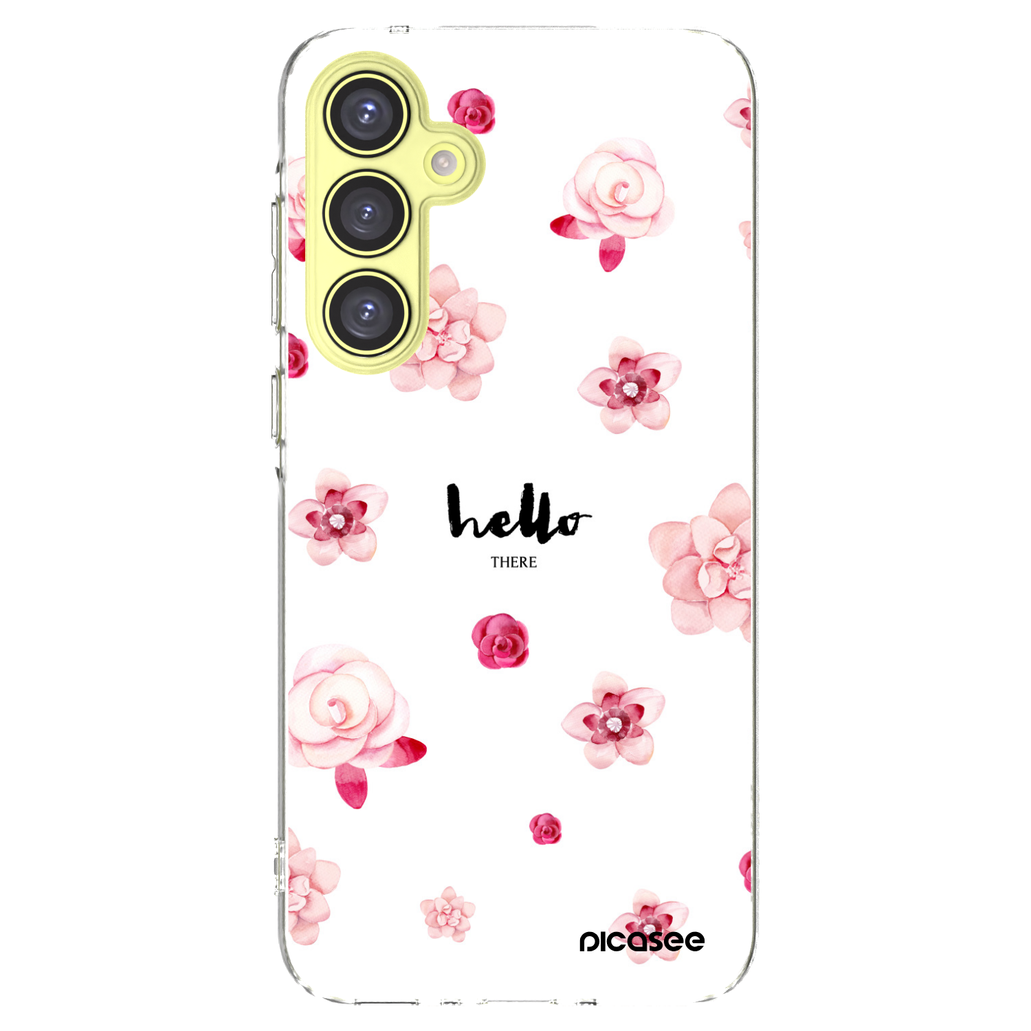 Picasee átlátszó szilikon tok az alábbi mobiltelefonokra Samsung Galaxy A35 5G A356B - Hello there