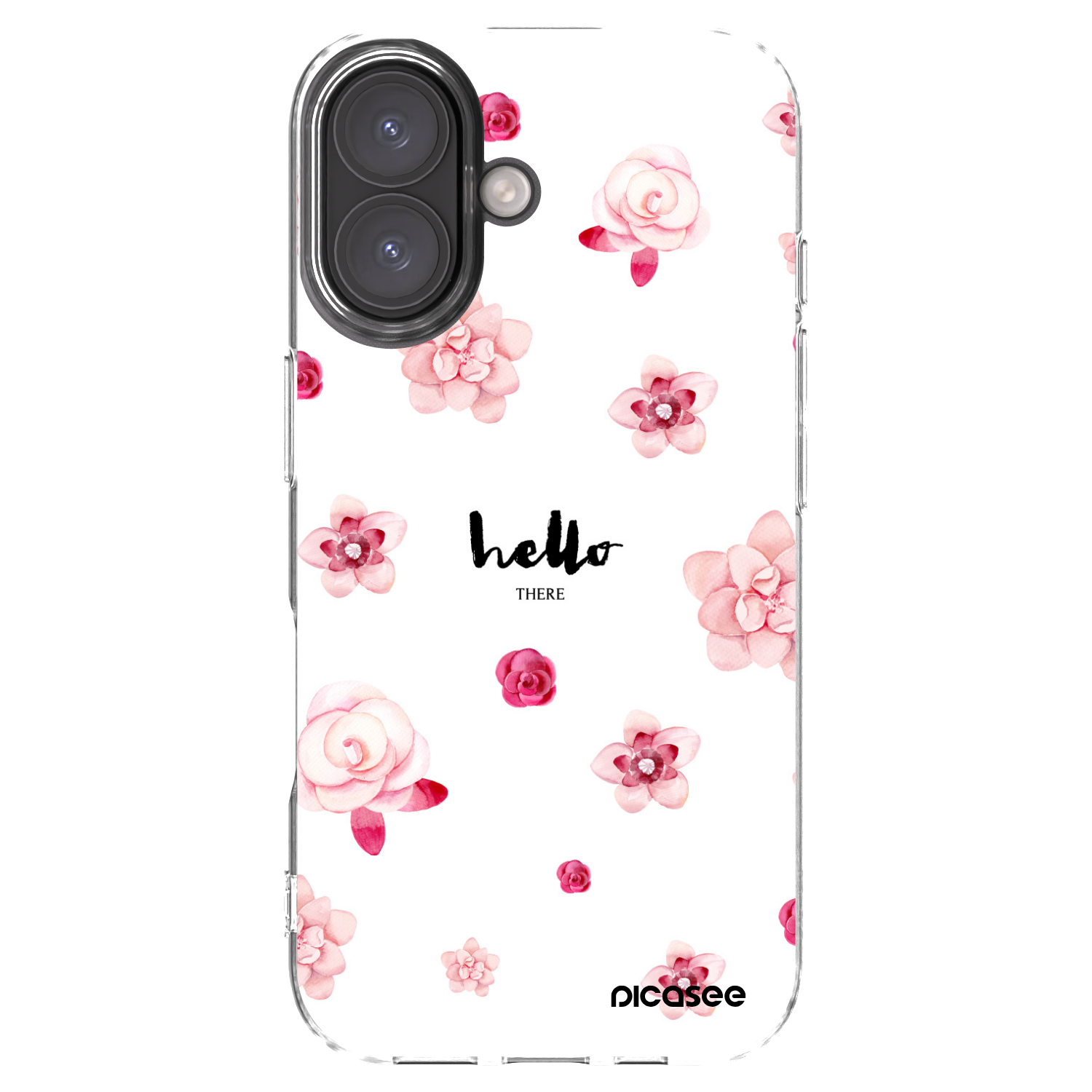 Picasee átlátszó szilikon tok az alábbi mobiltelefonokra Apple iPhone 16 - Hello there