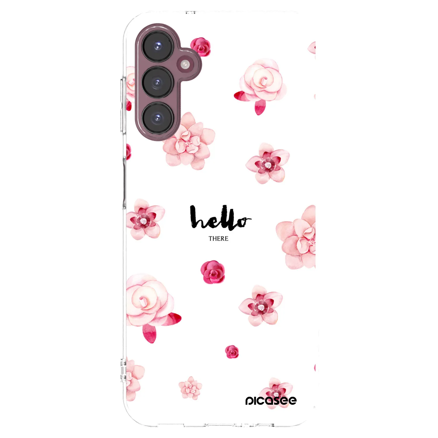 Picasee átlátszó szilikon tok az alábbi mobiltelefonokra Samsung Galaxy A05s A057G - Hello there