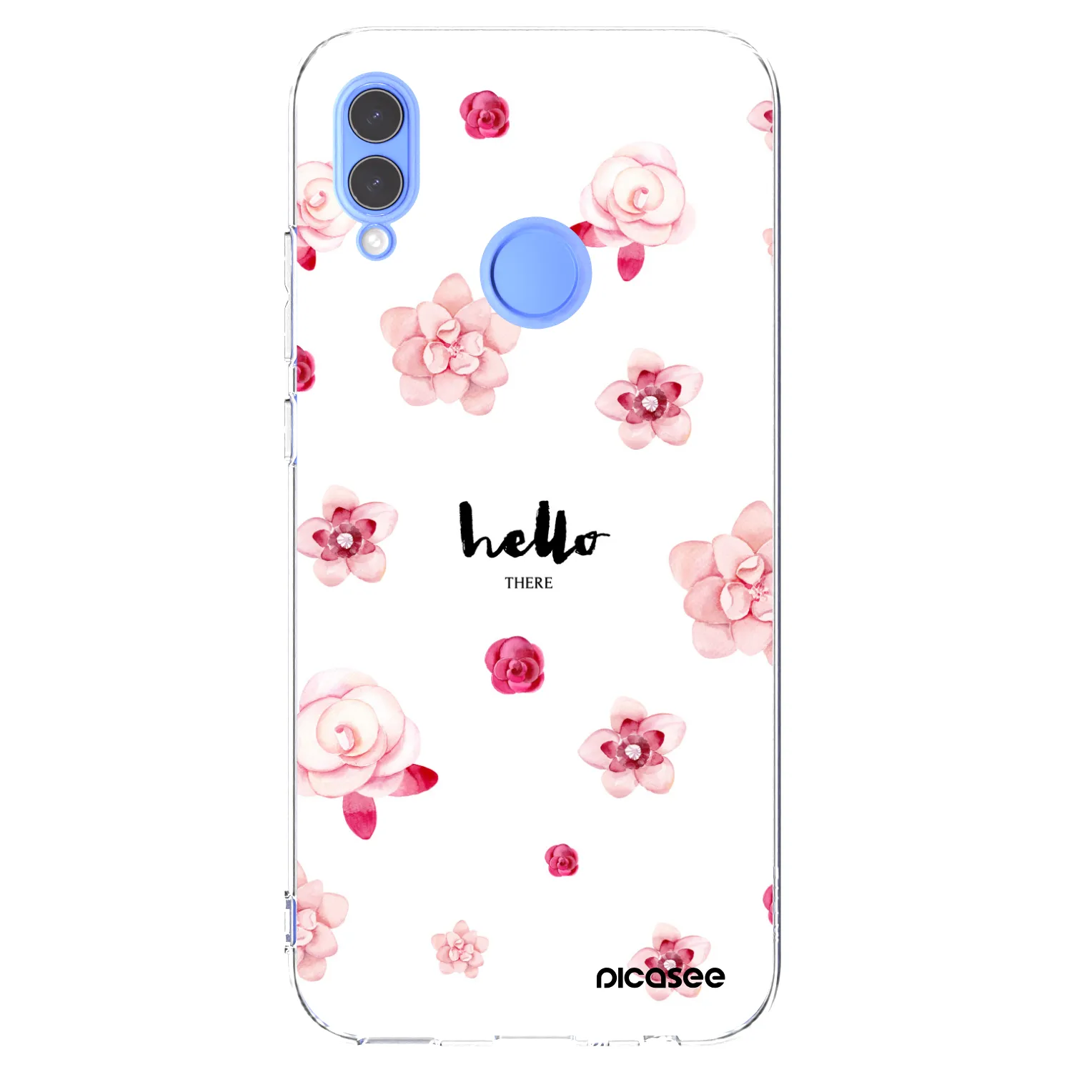 Picasee átlátszó szilikon tok az alábbi mobiltelefonokra Honor 10 Lite - Hello there