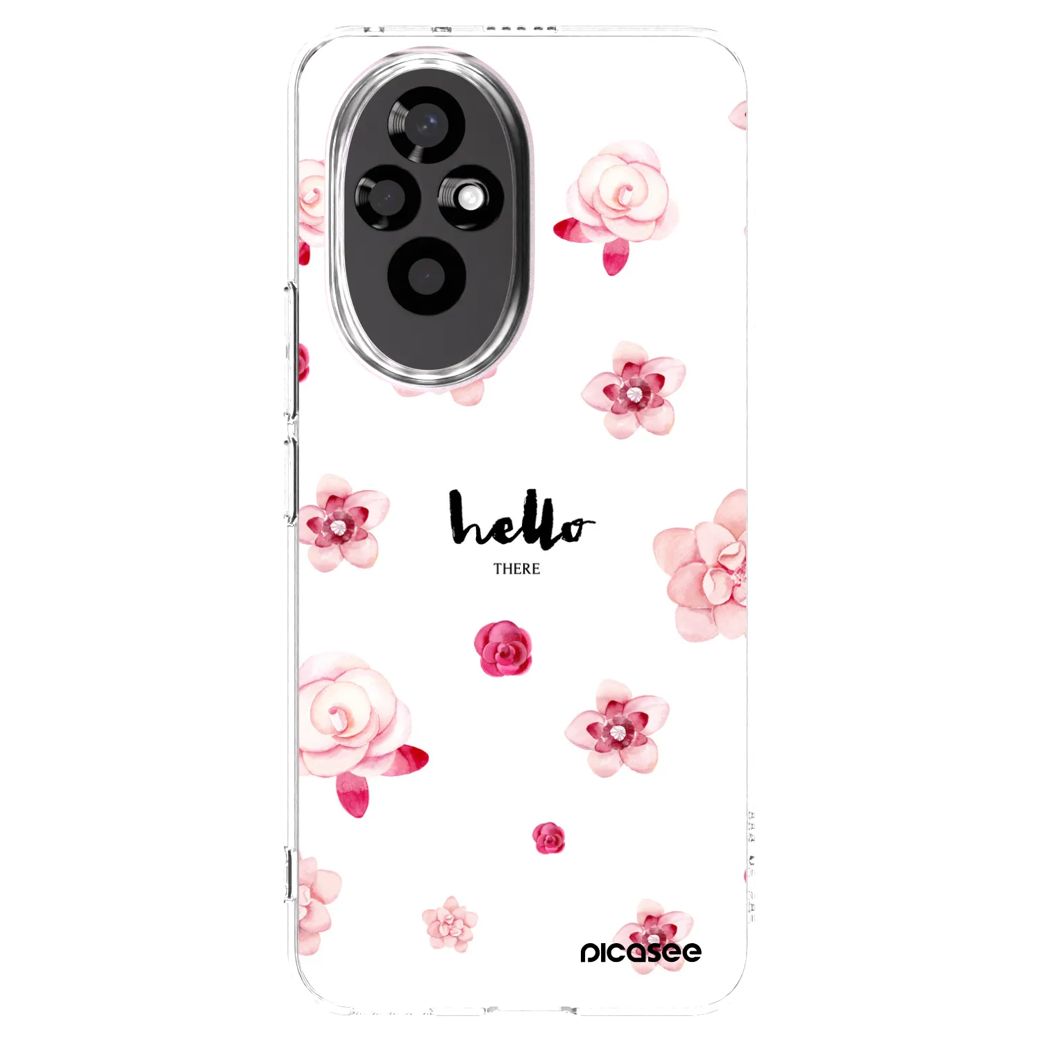 Picasee átlátszó szilikon tok az alábbi mobiltelefonokra Honor 200 Pro 5G - Hello there